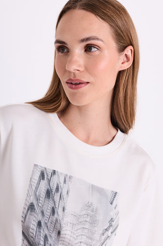 153956 | Freequent - Malak-Tee Off white