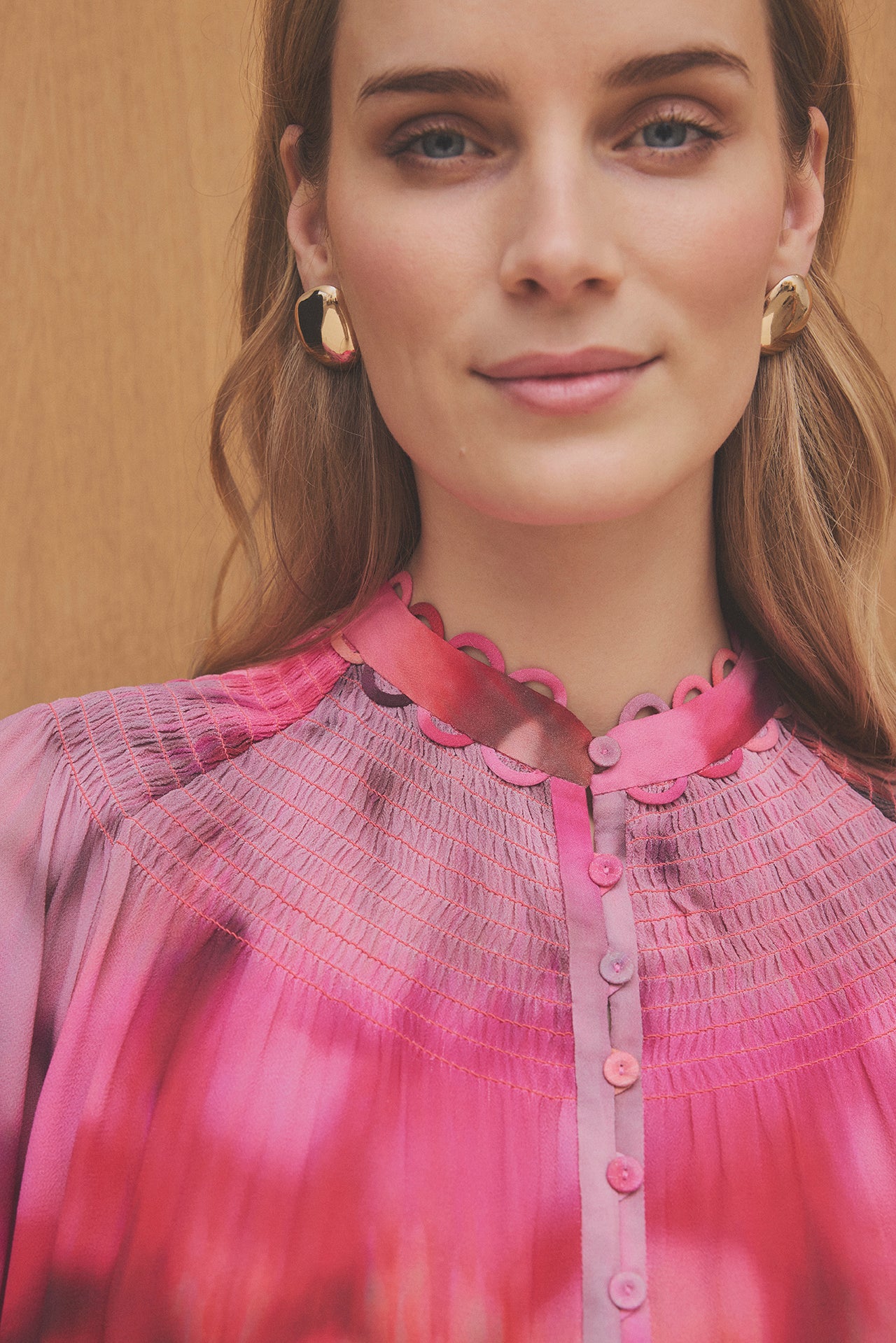 154588 | Gustav - Amber Pink mønstret