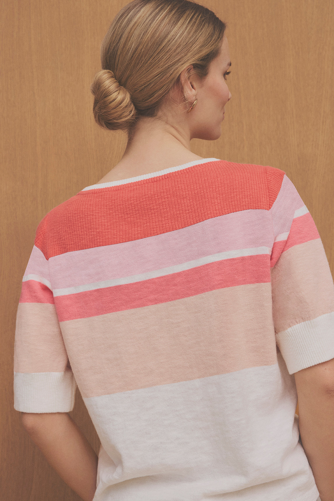 154565 | Gustav - Serina Pink mønstret