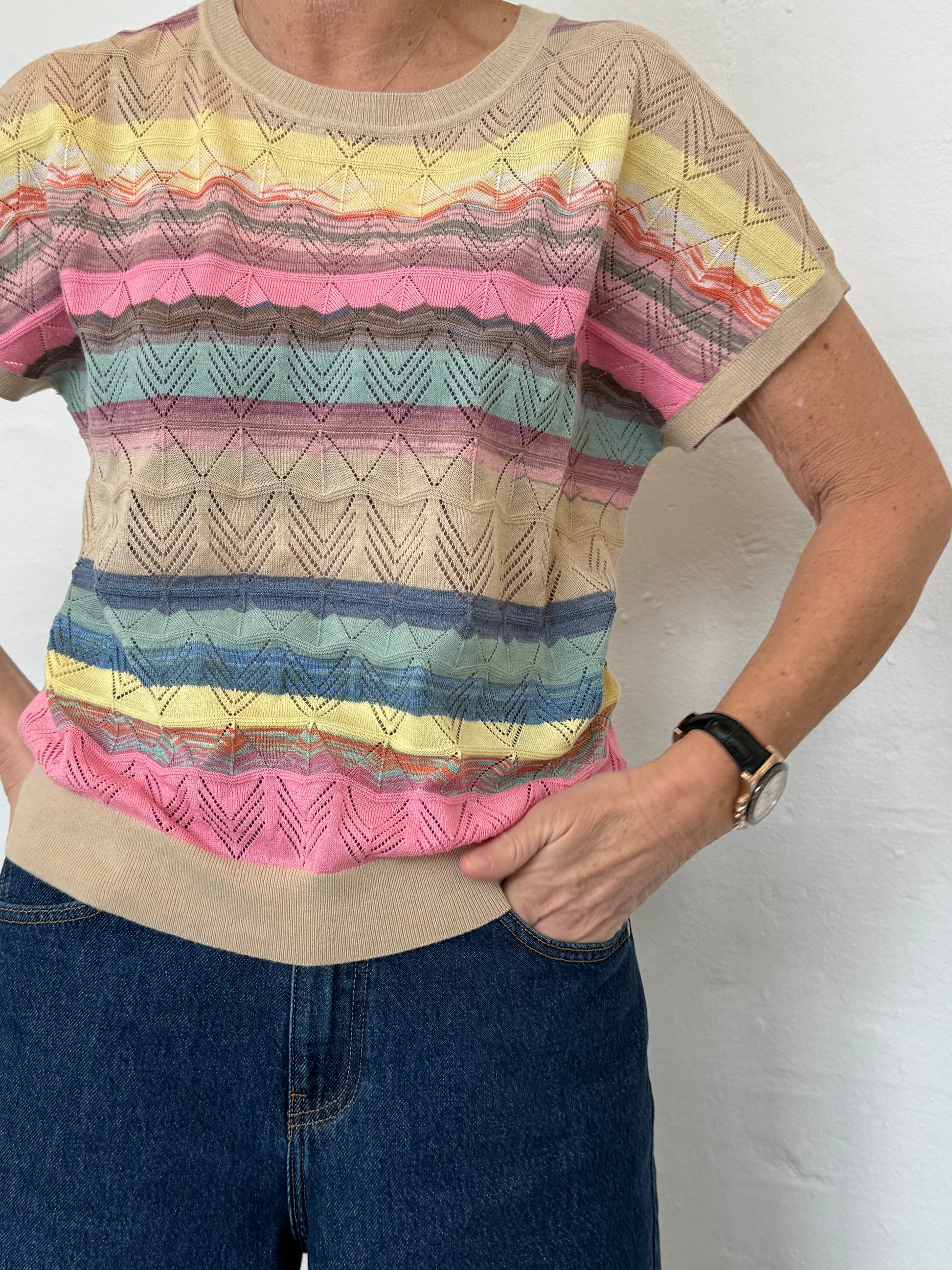 153989 | Red Button - Jerry Multicolour