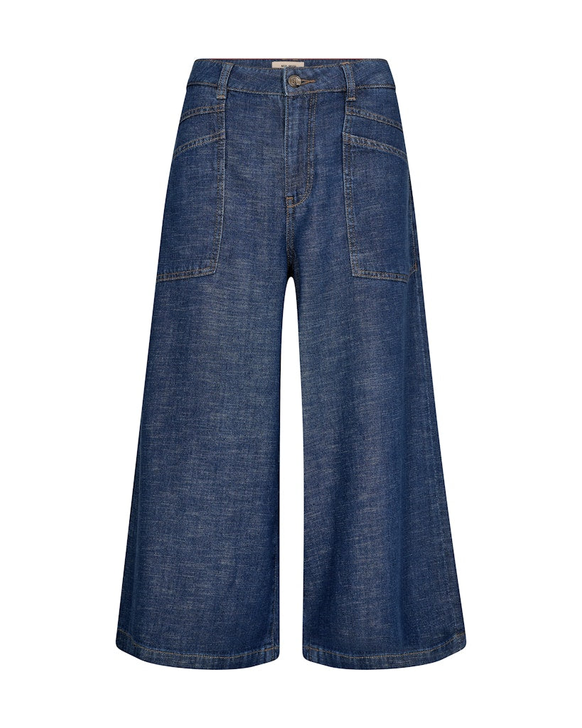 153802 | MOS MOSH - Culotte Mørk denim
