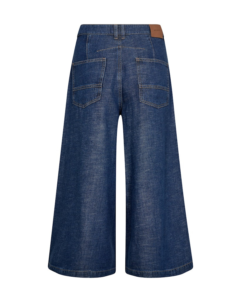 153802 | MOS MOSH - Culotte Mørk denim