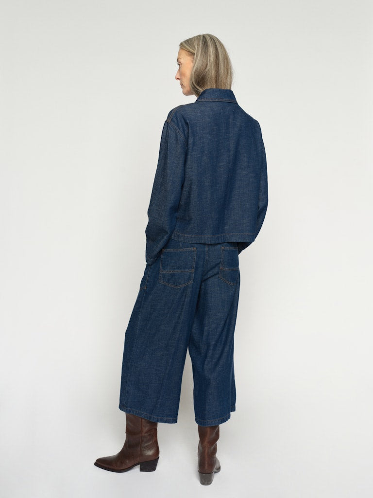 153802 | MOS MOSH - Culotte Mørk denim