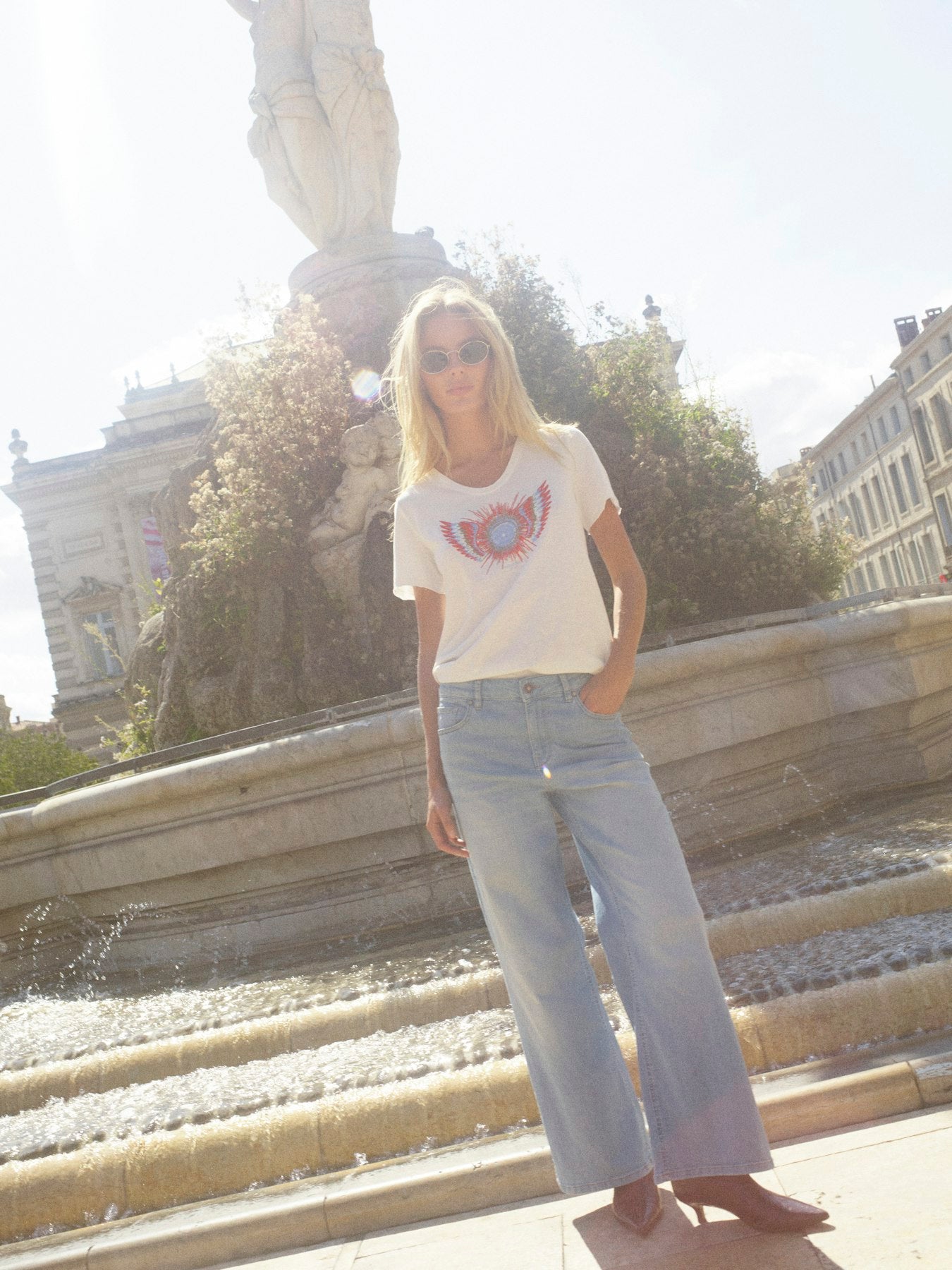 153806 | MOS MOSH - Dara Salute Lys denim