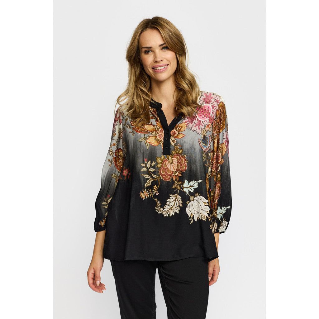 153311 | 2-Biz - Rina Sort mønstret