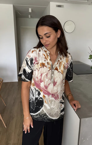 151834 | 2-Biz - Ruby Rosa mønstret