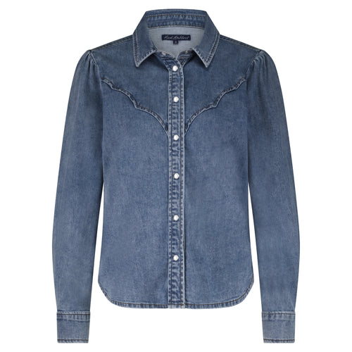 152541 | Red Button - Victoria Denim
