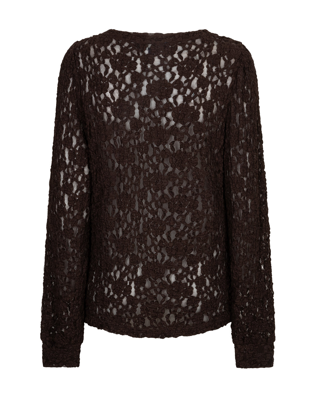 155902 | Red Button - Lace Mørkebrun