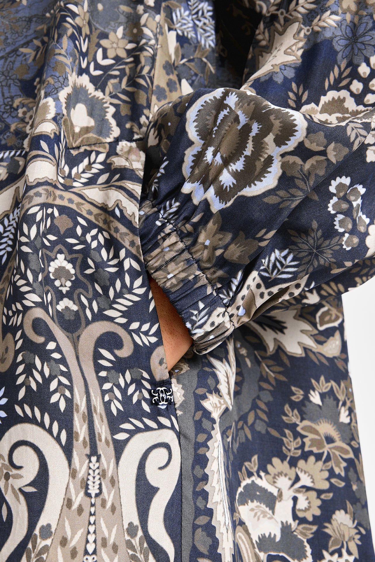 153090 | Gustav - Sikka Blå mønstret