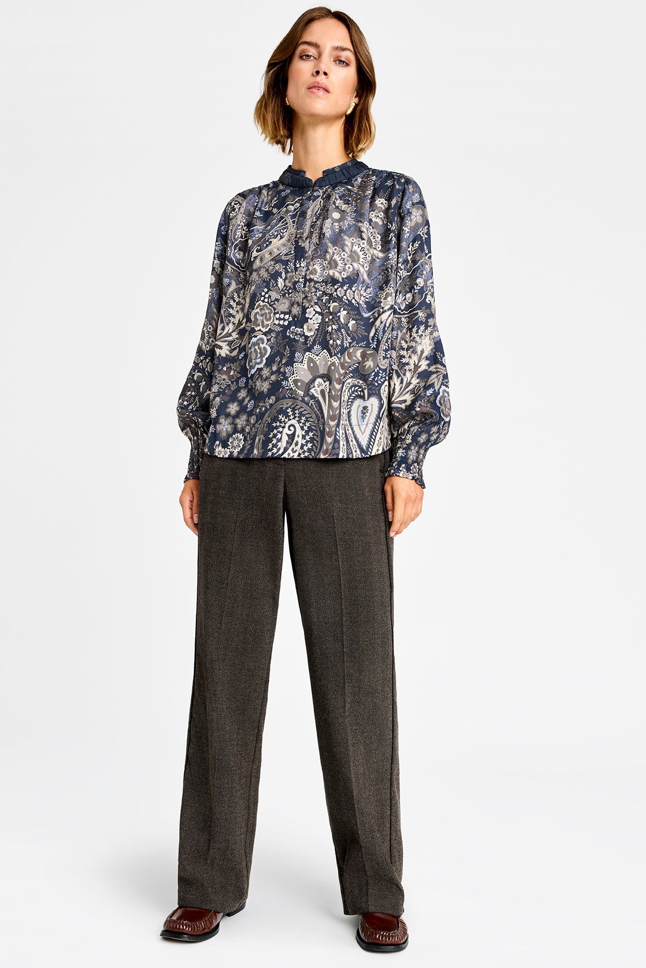 153080 | Gustav - Sikka Blå mønstret