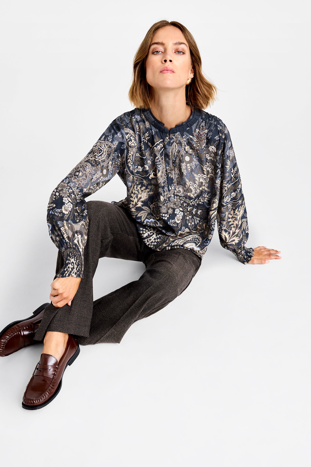 153080 | Gustav - Sikka Blå mønstret