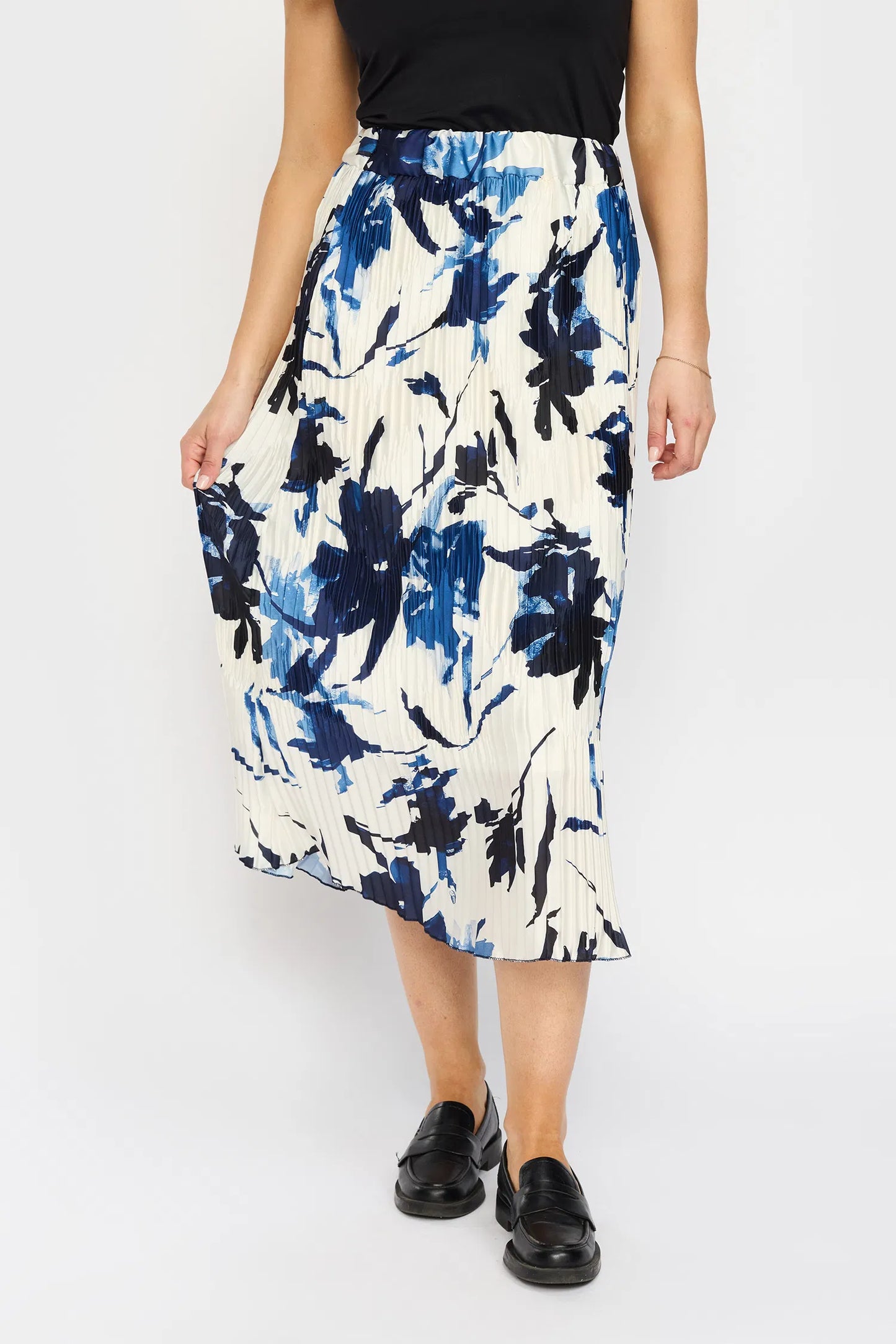 151797 | 2-Biz - Vesta Blå mønstret