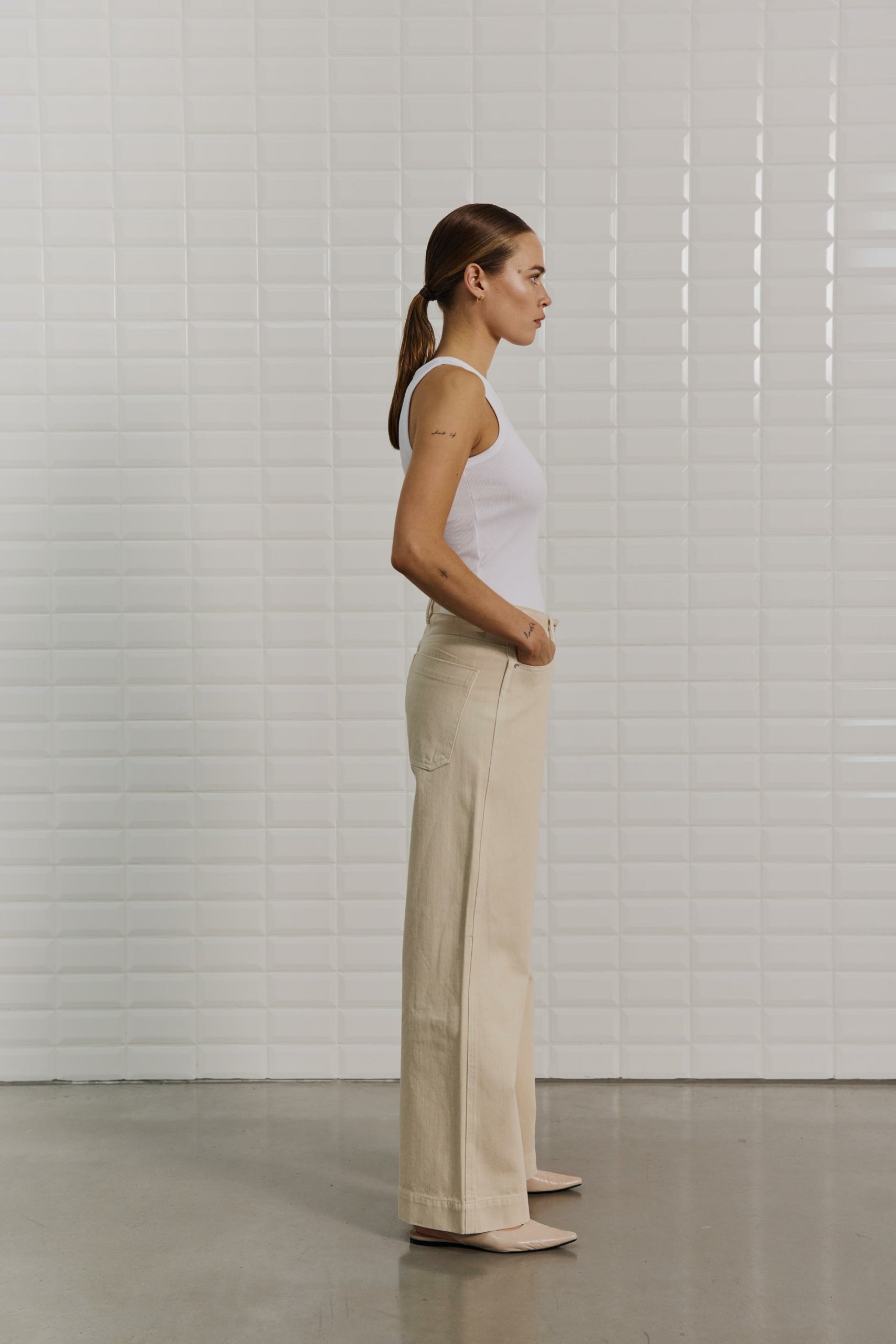 153617 | WithBlack - Antonia Off white