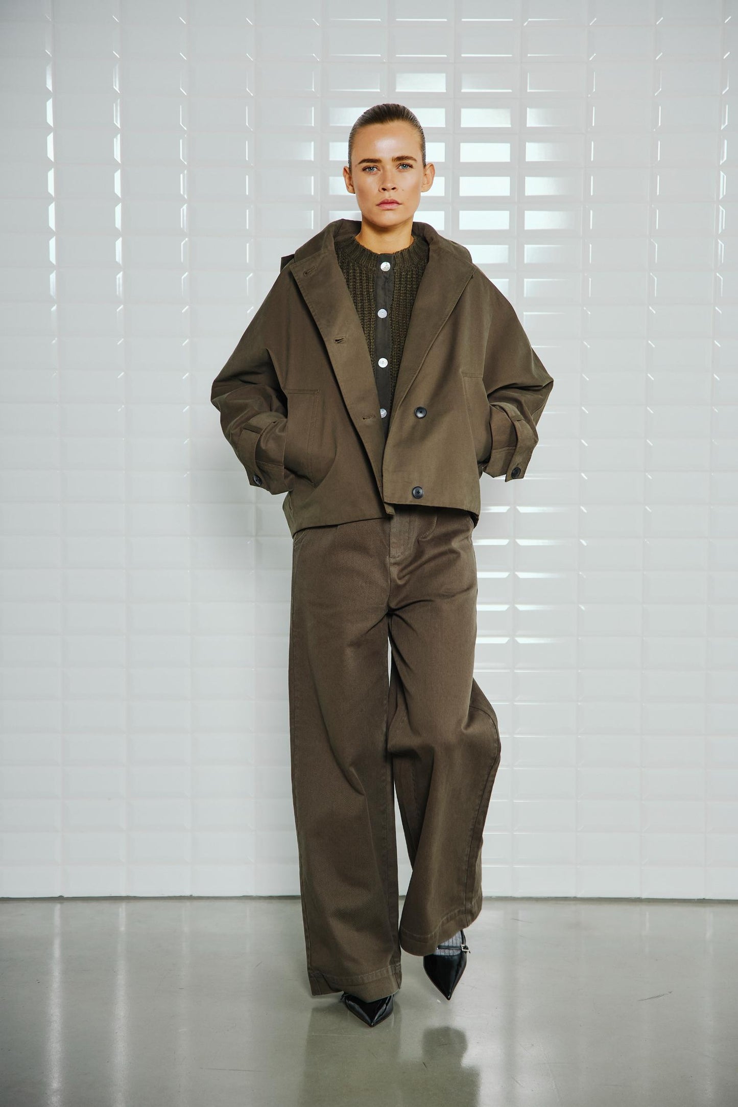 151936 | WithBlack - Alaia Army grøn