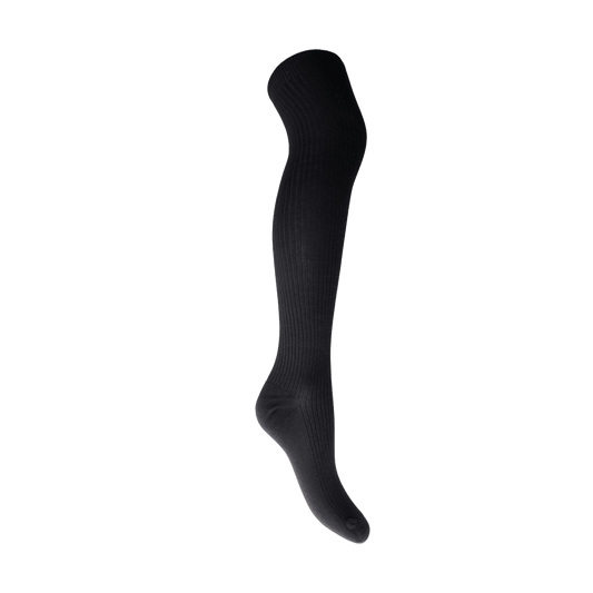 Knæstrømper i Sort fra Black Colour