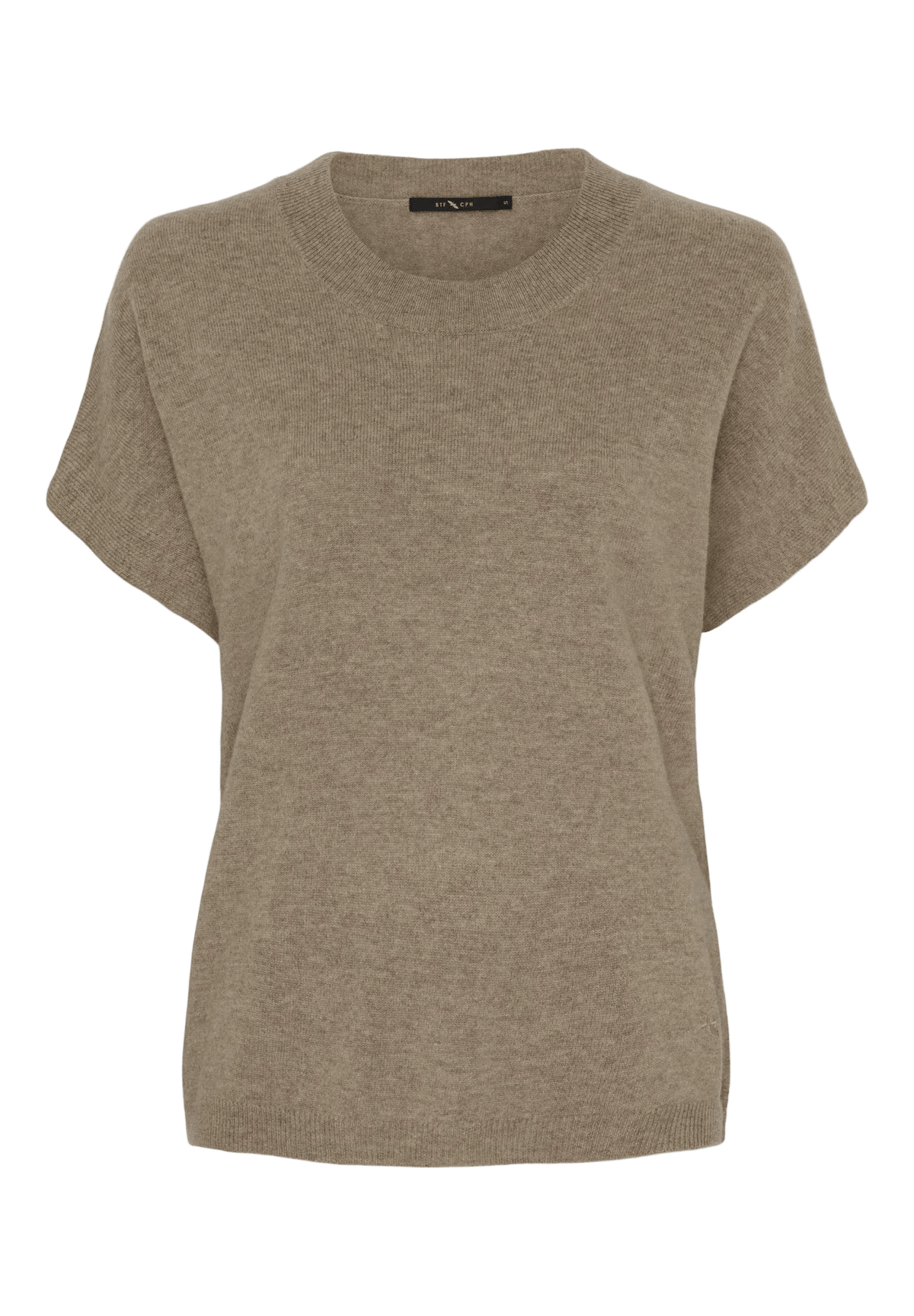 150743 | BTF CPH - Vera Cashmere Brunmeleret