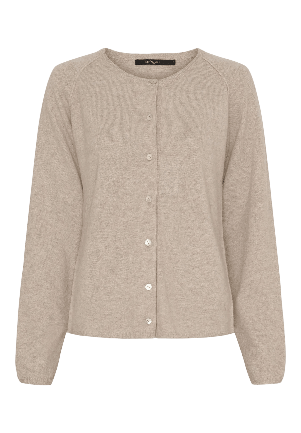 152395 | BTF CPH - Cashmere cardigan Sand