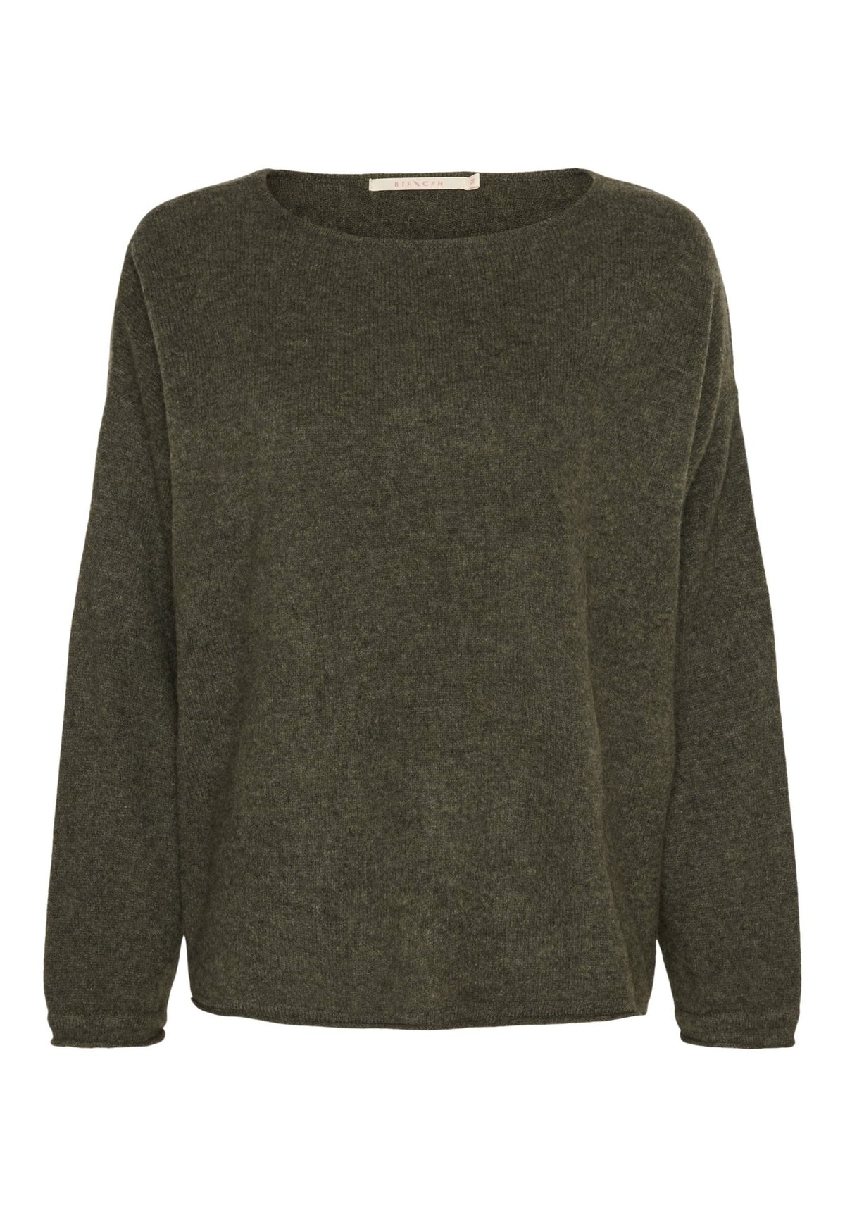 155886 | BTF CPH - Mira Pure Cashmere Mørk army