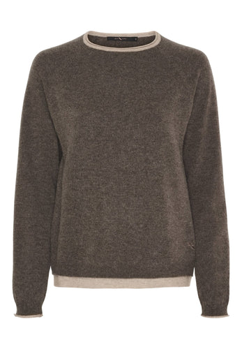 156457 | BTF CPH - BTFAstrid Cashmere Mørkebrun