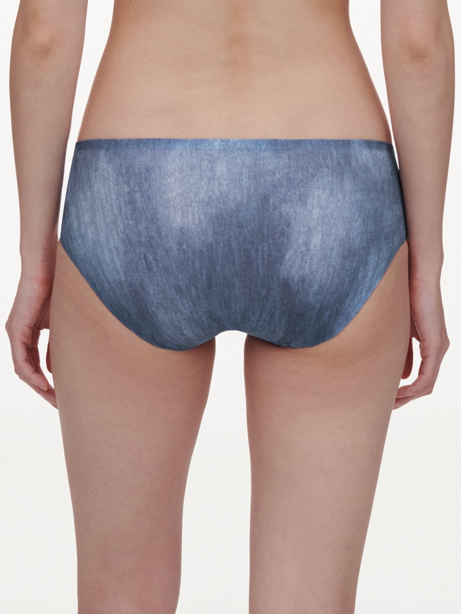 149985 | Chantelle Seamless - Soft Stretch Hipster Blå mønstret