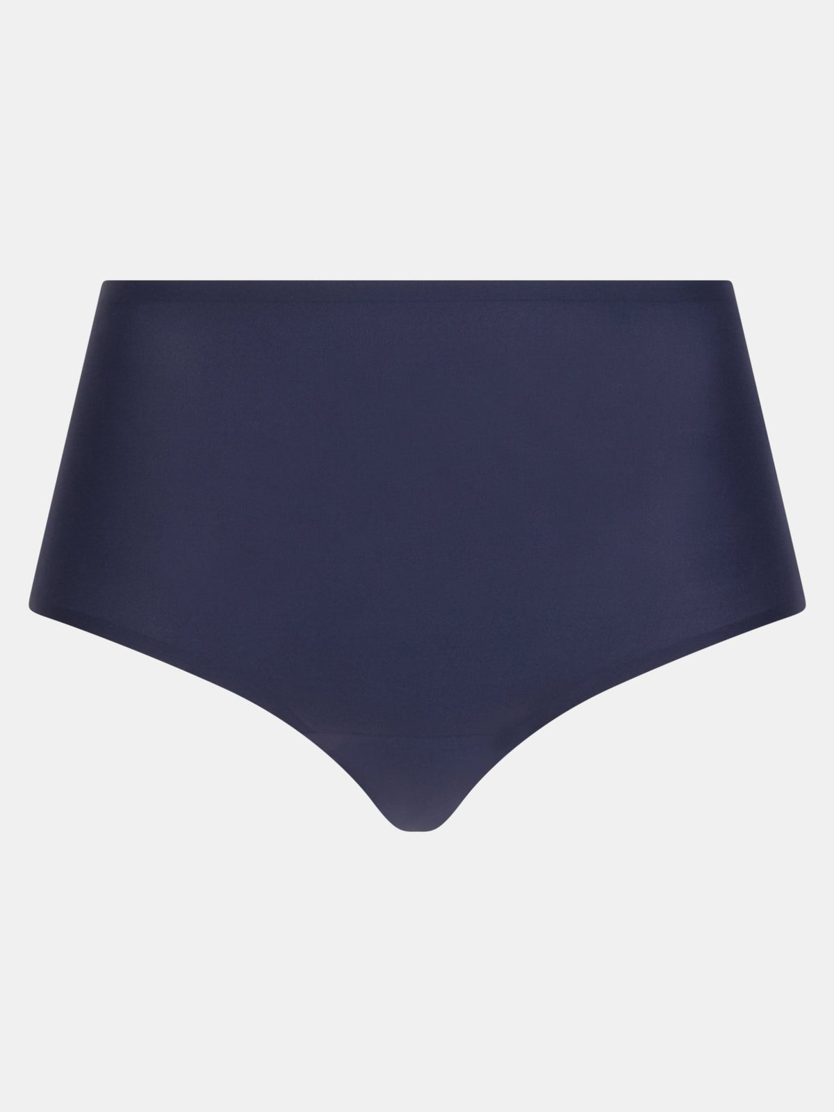 Chantelle Seamless Soft Stretch Maxi 152224 i mørkeblå, med høj talje og uden sømme, vist på en hvid baggrund.