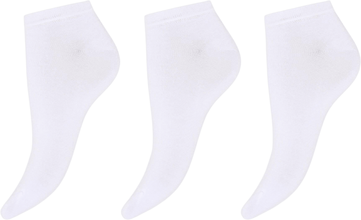 143766 | Decoy - Sneaker Bamboo 3pk Hvid.