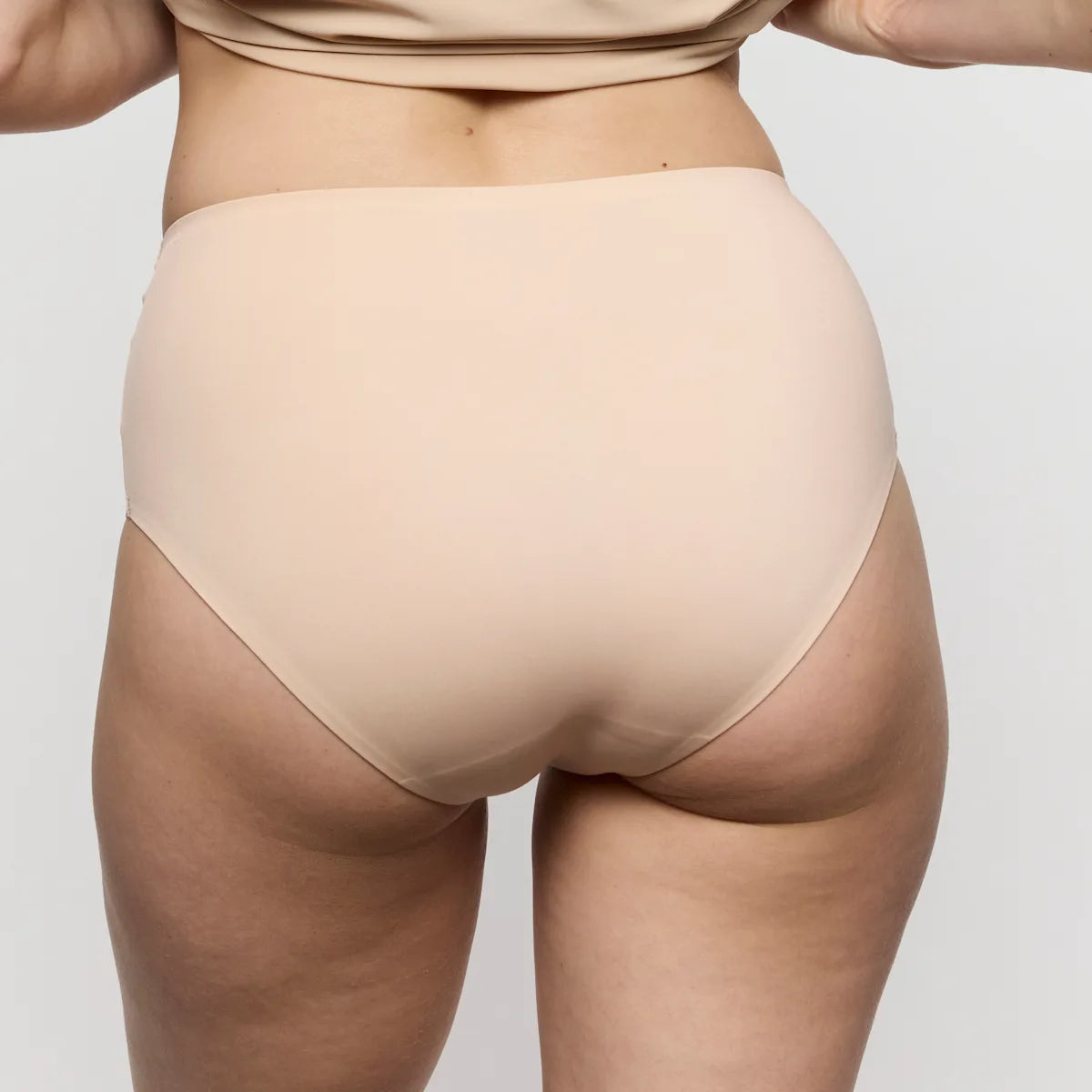 Bagfra-billede af Marie Jo 156484 – SOFT STUDIO caffé latte Pudder trusser med fuld dækning.