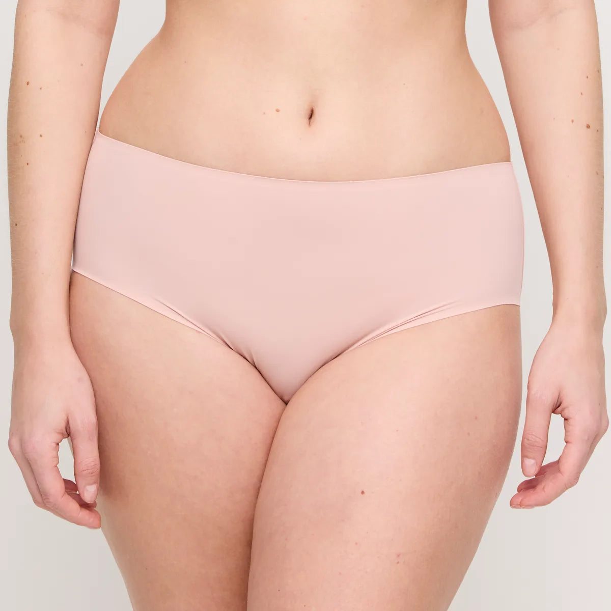PrimaDonna - FIGURAS Powder Rose PWD-trusser med høj talje og uden sømme i lyserød.
