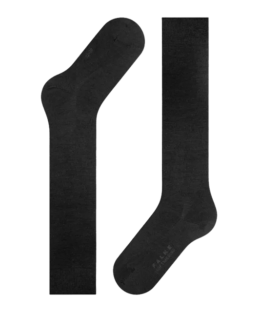 Knæstrømper i Black F fra Falke