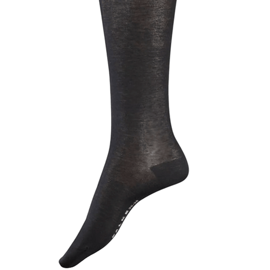 Knæstrømper i Black F fra Falke