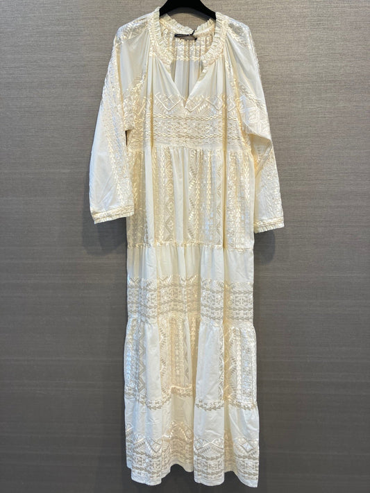 Kjole i Off white fra Greek Archaic Kori