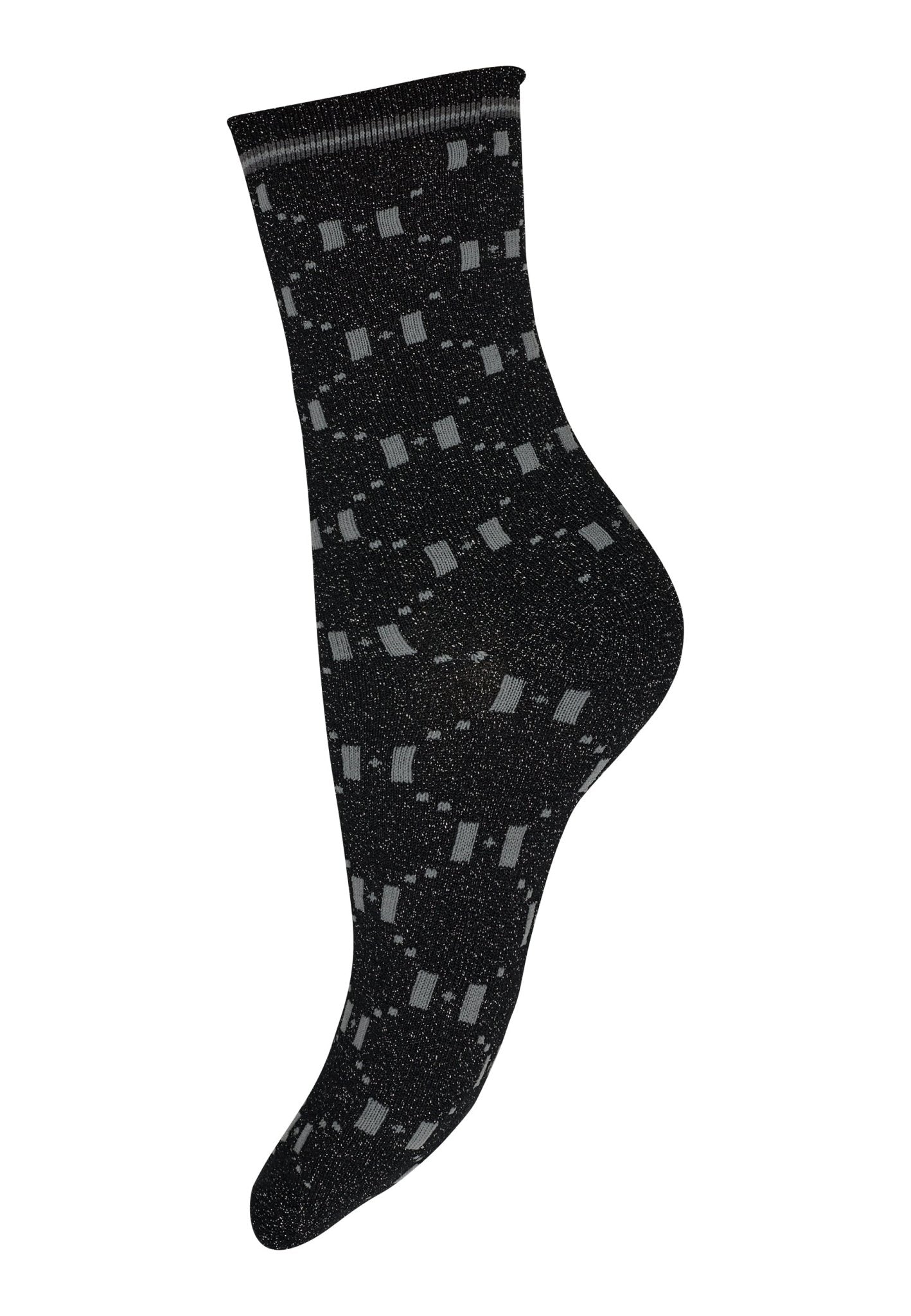 153143 | HYPE THE DETAIL - Socks 3 Pack Grå mønstret