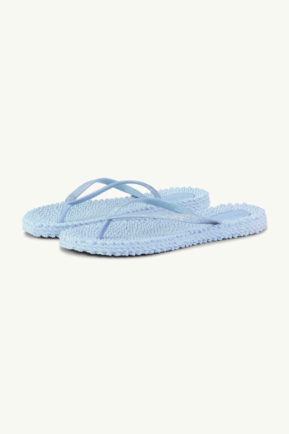 155214 | Ilse Jacobsen - Flip Flops With Glitter Lyseblå