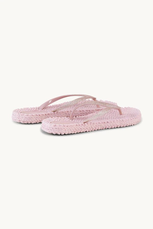 155218 | Ilse Jacobsen - Flip Flops With Glitter Lyserød