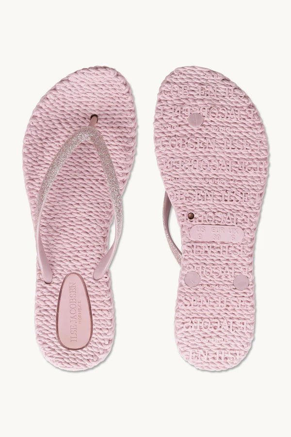 155218 | Ilse Jacobsen - Flip Flops With Glitter Lyserød
