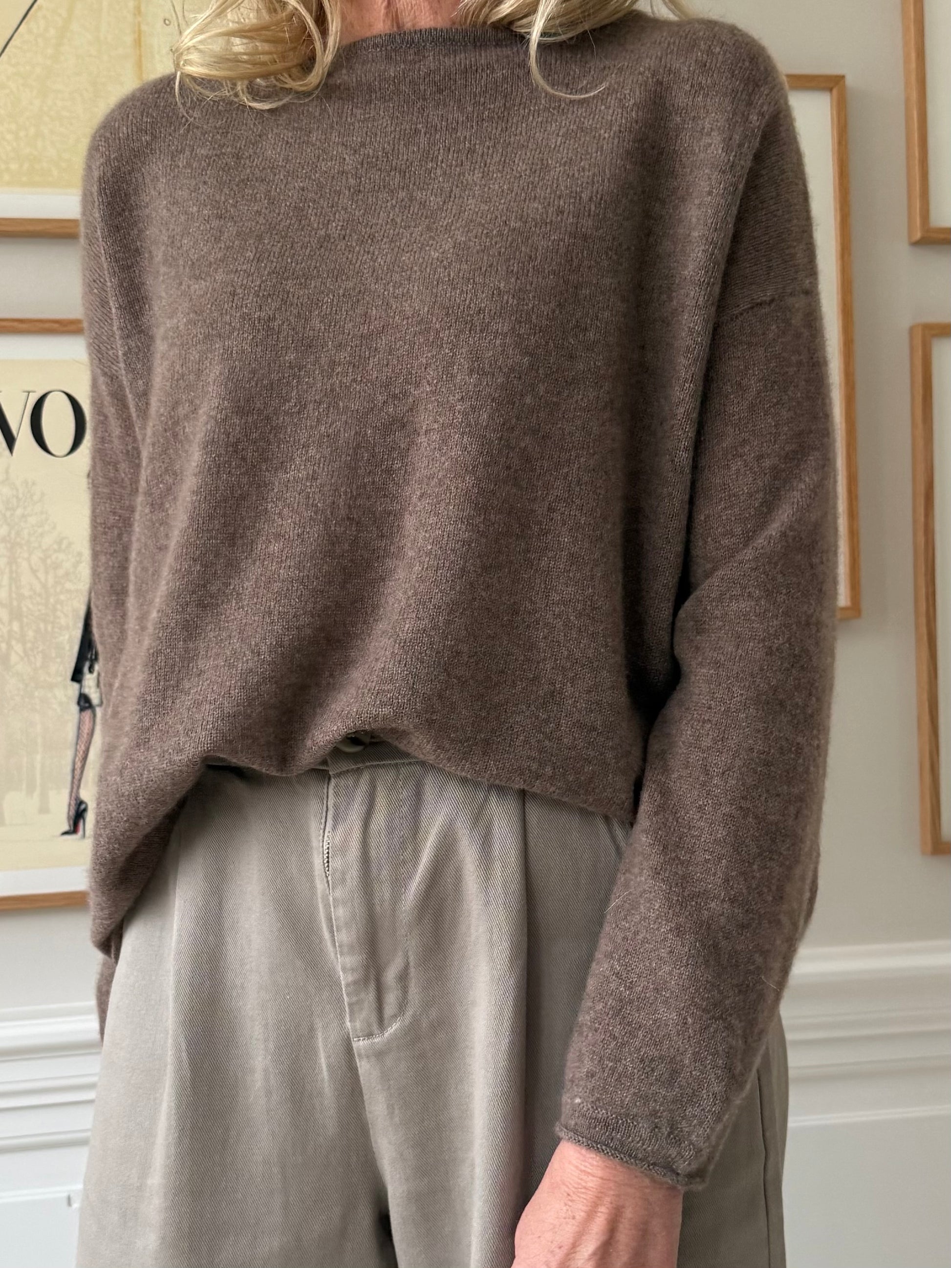 152256 | BTF CPH - Mira Pure Cashmere Brun