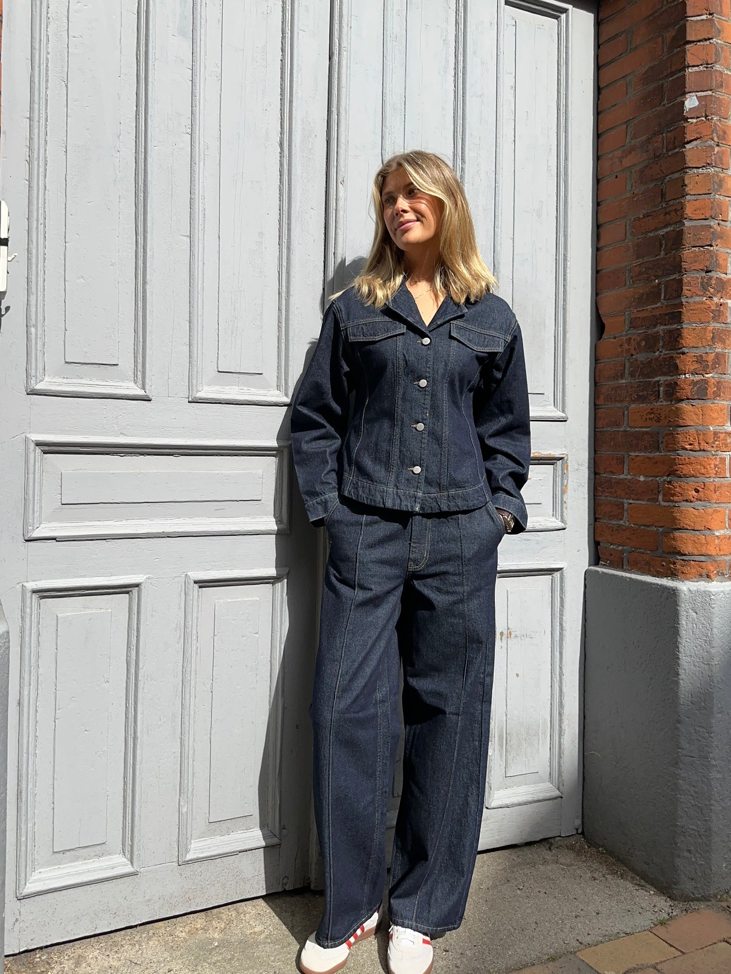 149025 | SECOND FEMALE - Columbus Mørk denim