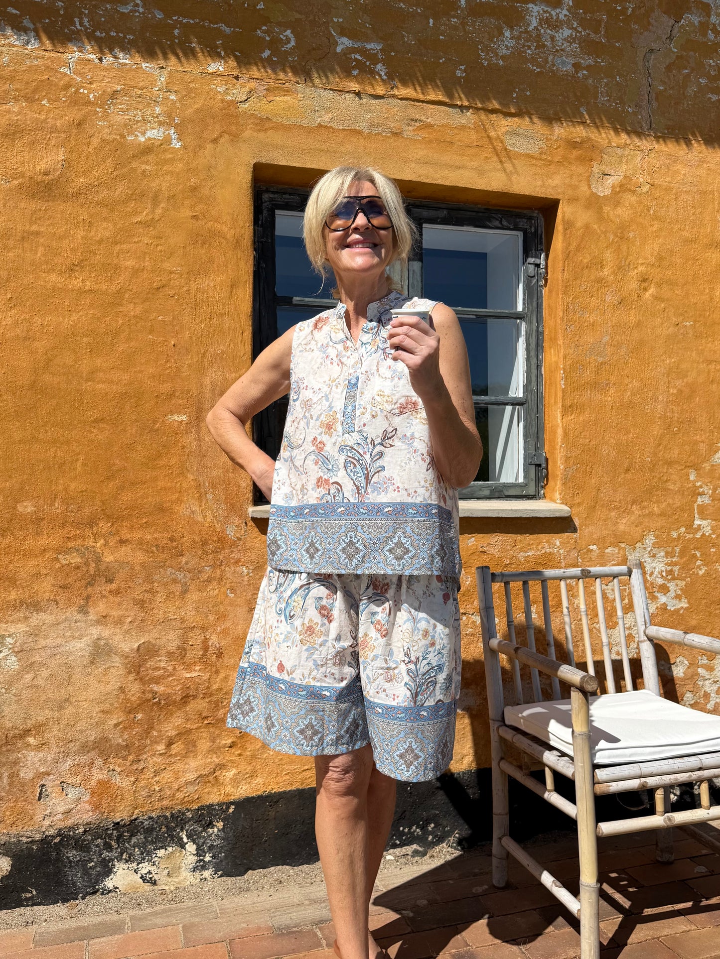 154955 | Marta du Château - Jenna Blå mønstret
