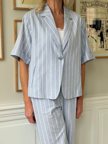 154572 | Gustav - Latina Blå mønstret