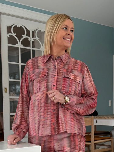 153580 | Gustav - llona Rød mønstret