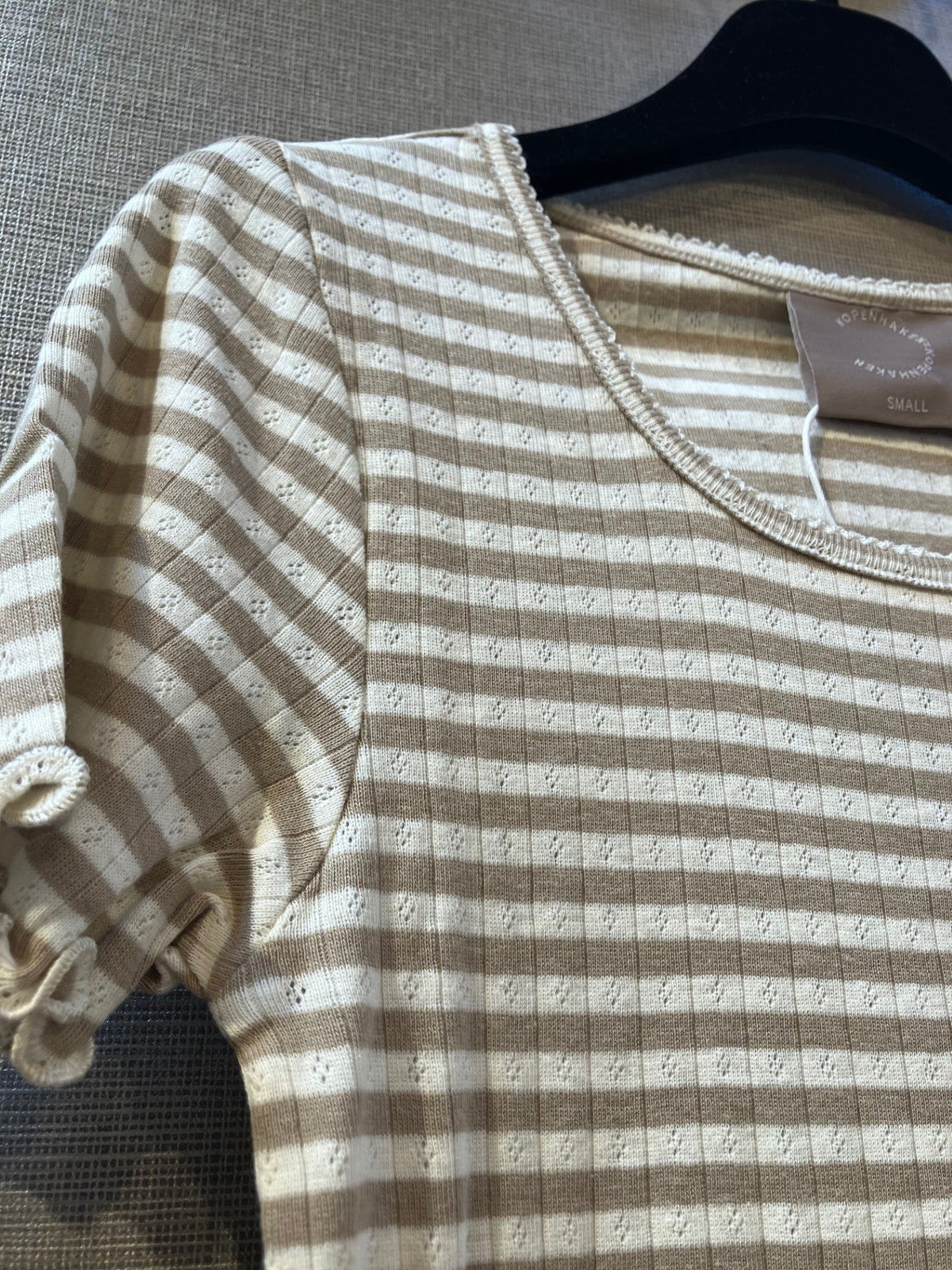 154495 | Kopenhaken - Soft Stripe Lysebrun