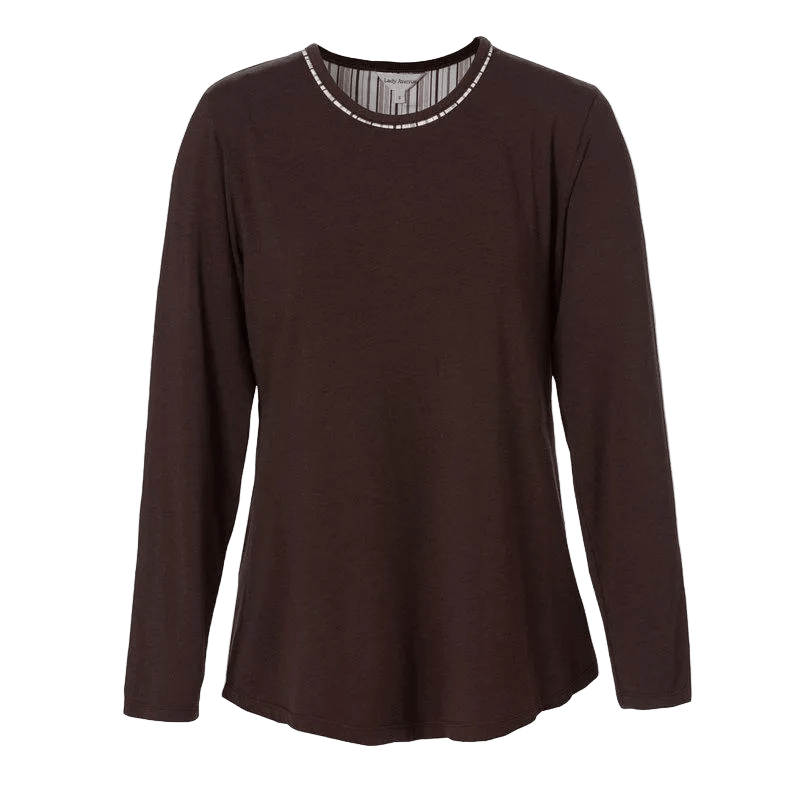 156384 | Lady Avenue - Pyjamas Brun mønstret