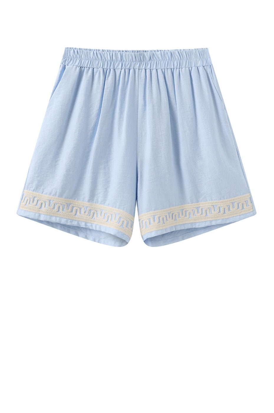 155282 | Luxzuz - Shorts Sæt Lyseblå