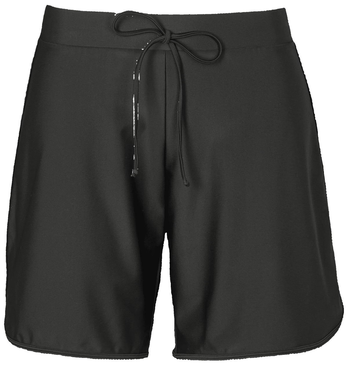 Black Missya – Lizzi Sort badeshorts med elastisk snøre i taljen.
