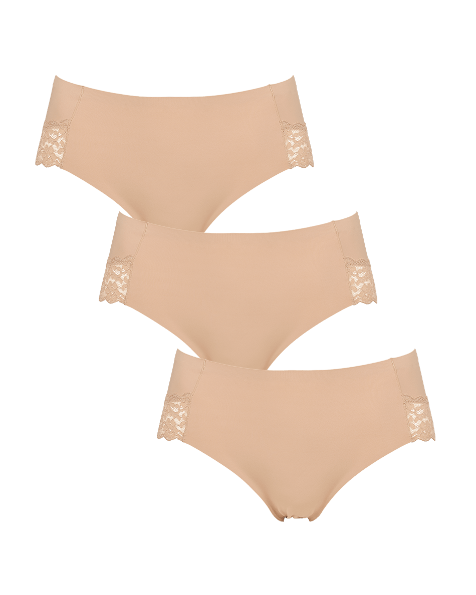 155116 | Missya - Seamless w Lace 3-Pack Pudder