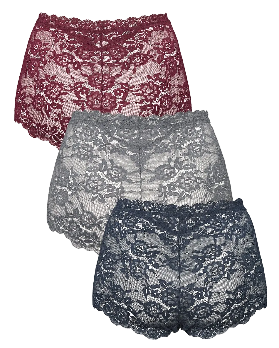 155673 | Missya - Lace 3-Pack Blå