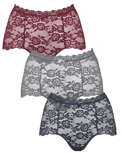 155673 | Missya - Lace 3-Pack Blå