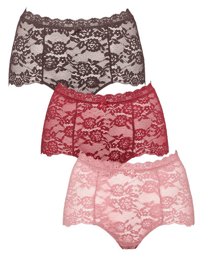 155674 | Missya - Lace 3-Pack Rosa