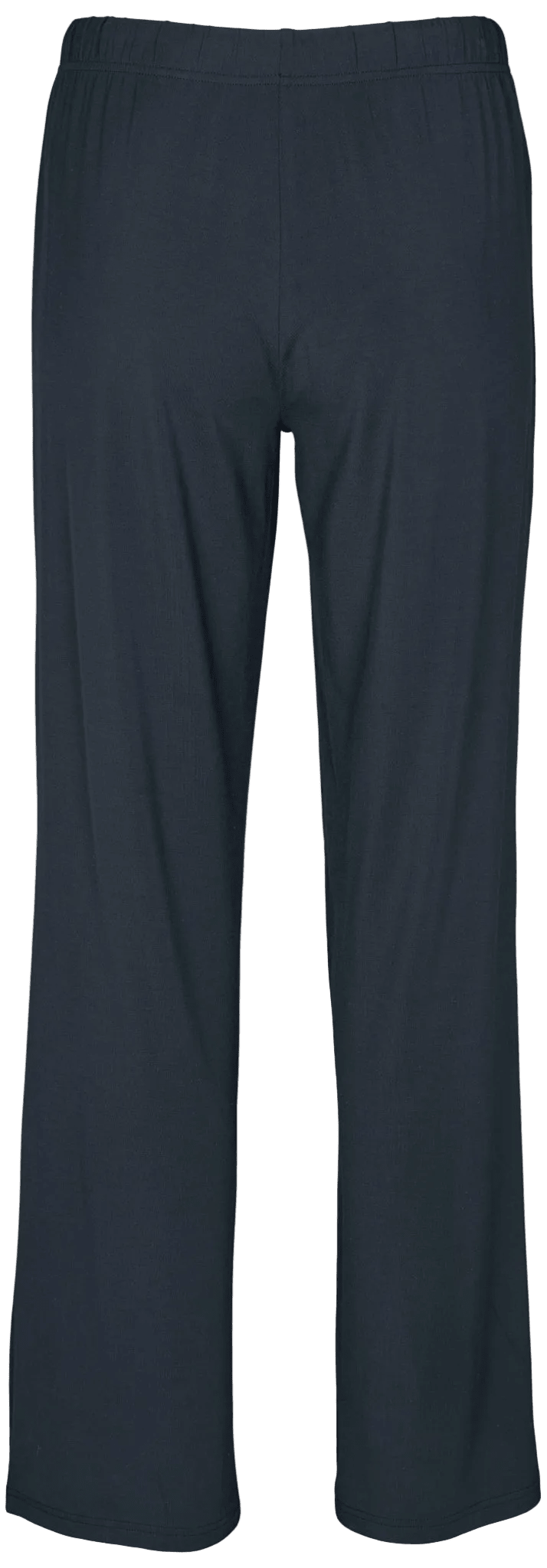 Missya Softness Blå pyjamasbukser med løs pasform og elastisk talje – perfekte til stilfulde og behagelige dage i hjemmetøj.