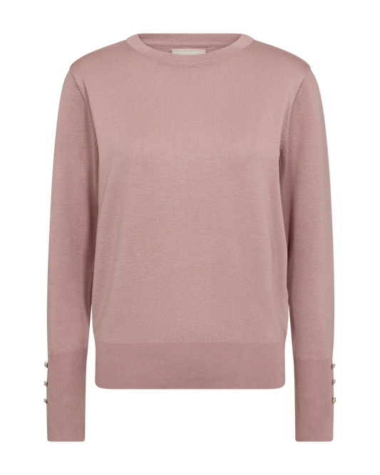 Strikbluse i Rosa fra Freequent